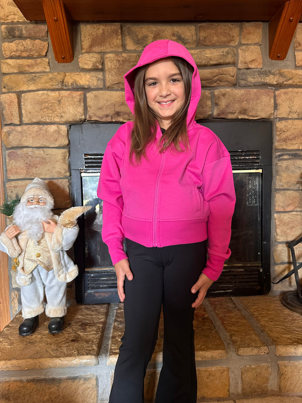 Girls Scuba Full Zip Everyday Hoodie Jacket