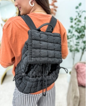 Quilted Back Pack