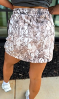 Camo Skort